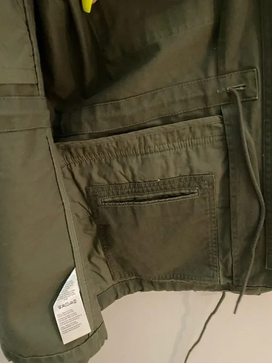 Anthropologie Pilcro cotton Utility Jacket size XL - Picture 7 of 16